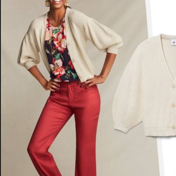CAbi Hibiscus Blouse - Picture 1 of 3